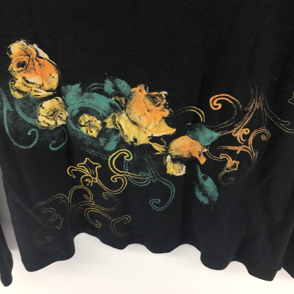 Susan Lawrence Shirt Sequence Roses - Picture 8 of 10